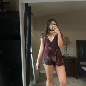 UO Floral romper